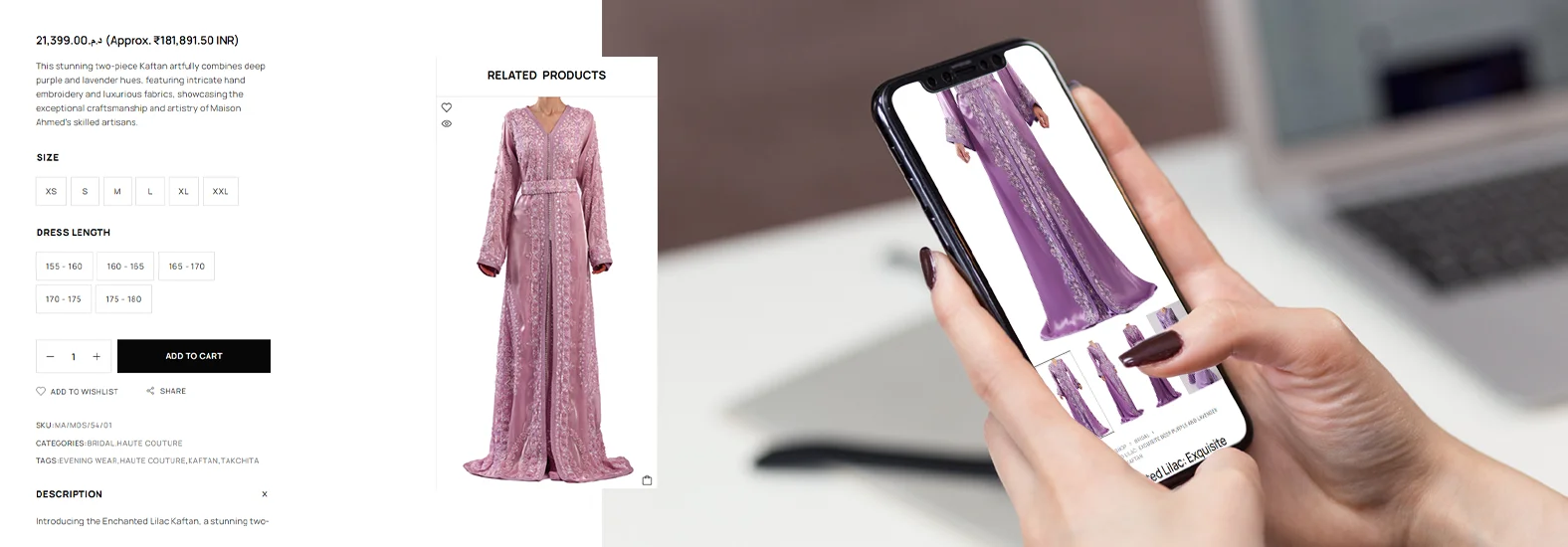 Maison Ahmed Web Design Company in Kolkata Case Study 3