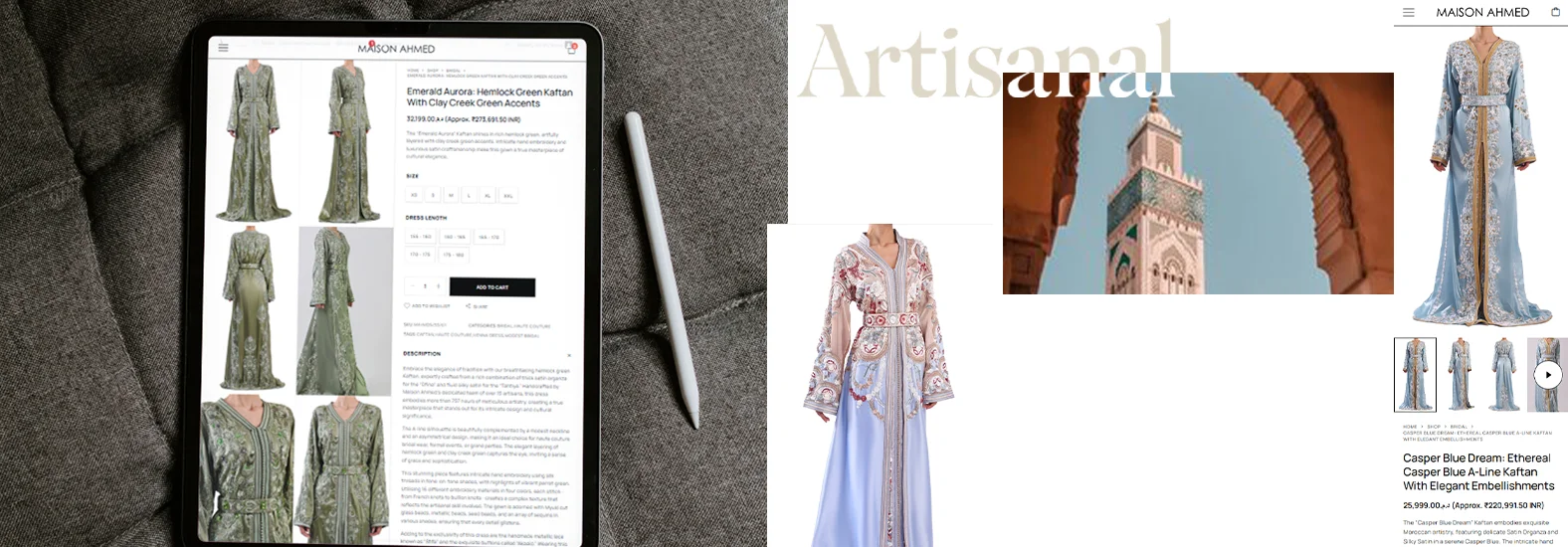 Maison Ahmed Web Design Company in Kolkata Case Study 4