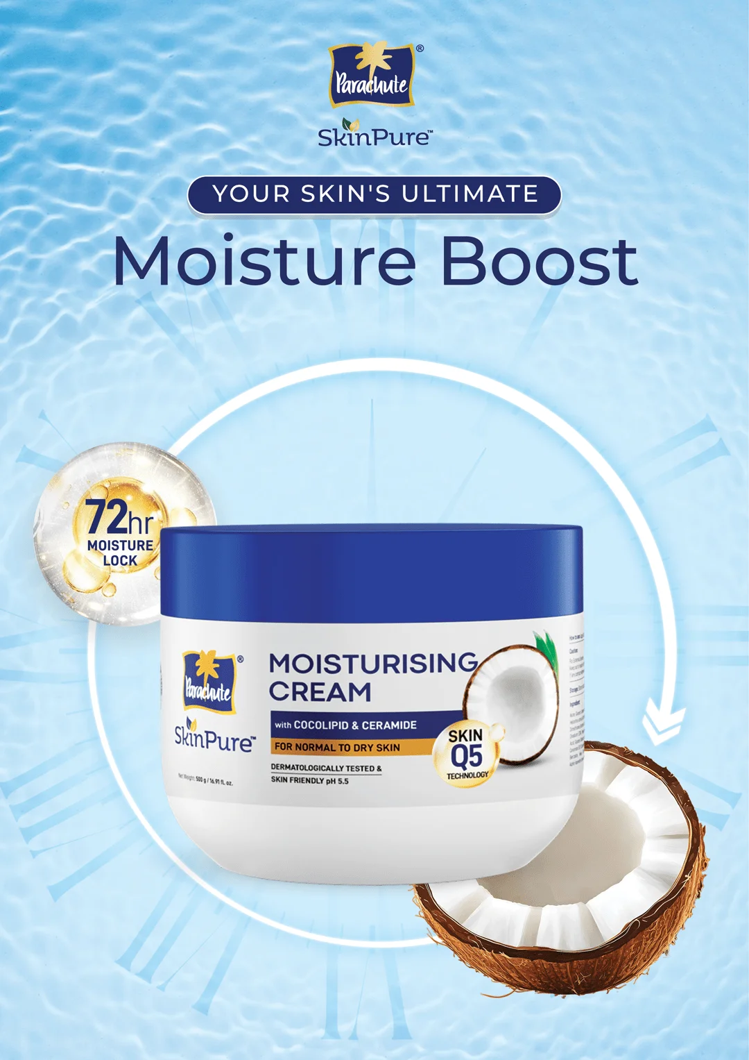 Parachute Skin Pure Skin Moisturizer Key Visual