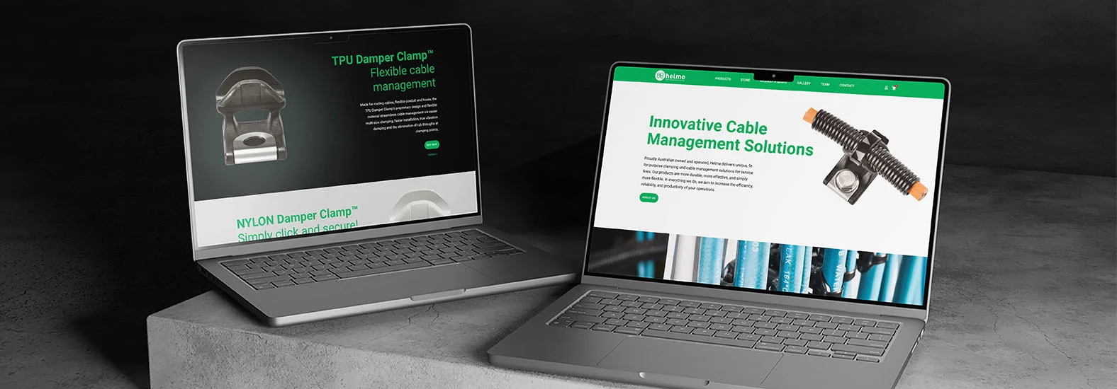 Helme  E-Commerce Platform for Innovative Clamps Case Study 2