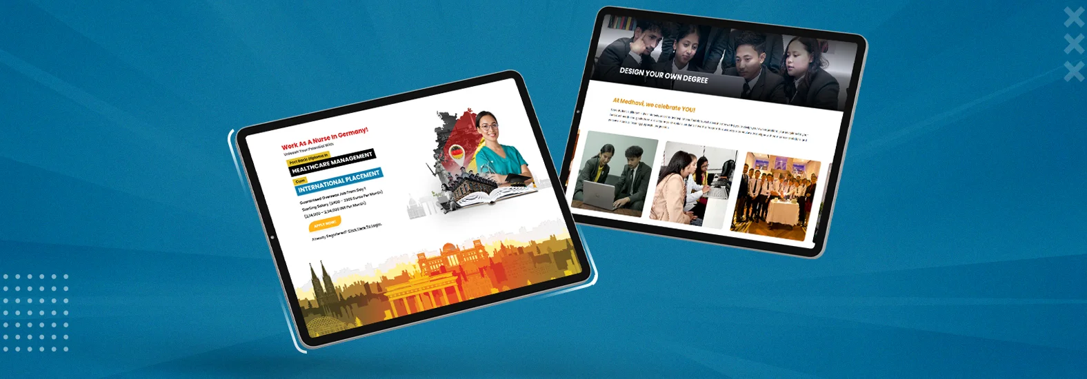 Medhavi Website Company in Kolkata Case Study 1