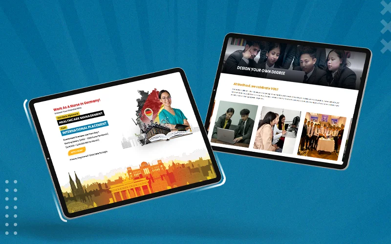 Medhavi Website Company in Kolkata Mobile Case Study 1