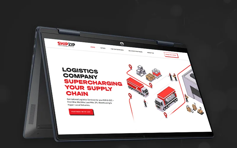 Shipzip Web Design Company in Kolkata Mobile Case Study 1