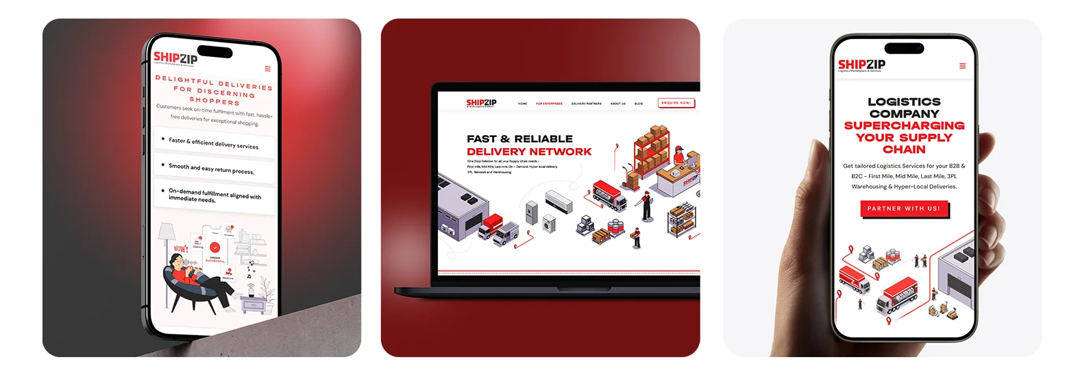 Shipzip Web Design Company in Kolkata Case Study 3